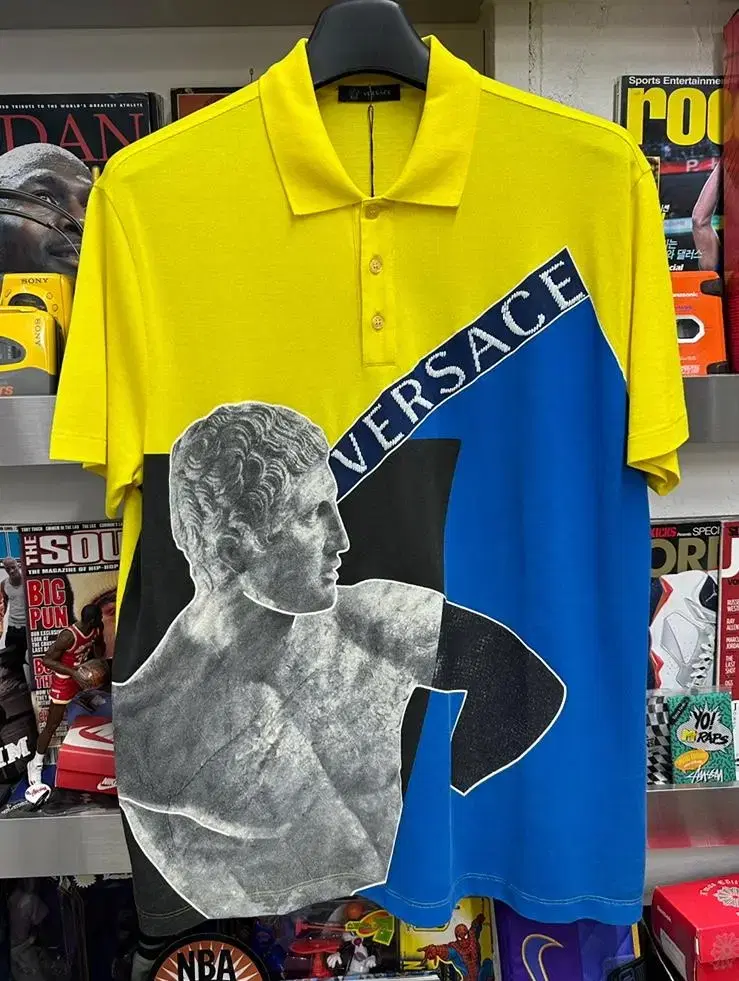 베르사체 versace statue pk tee